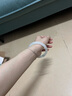 慕溪源（MUXIYUAN）天山翠手鐲女冰種飄花玉鐲天然金絲玉手鐲高冰翡翠手鐲半山半水 內(nèi)徑57-58mm 曬單實(shí)拍圖