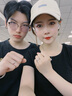 施蔻鉑金鉆石戒指女士時尚求結(jié)婚對戒生日禮物送女友老婆紀念日 鉑白金情侶鉆石對戒+足銀十字鏈 曬單實拍圖