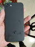 穩(wěn)裕 適用蘋果7plus/8plus手機(jī)殼iphone7/8液態(tài)硅膠軟殼plus超薄磨砂防摔保護(hù)套 直邊液態(tài)【經(jīng)典黑】不掉色 蘋果7/8 4.7英寸 曬單實(shí)拍圖