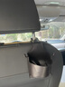 樂淇萊汽車座椅后排水杯架車載水杯架背收納袋多功能座椅后背水杯架掛鉤 黑色 1個(gè)裝 曬單實(shí)拍圖