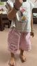 巴拉巴拉嬰兒褲子寶寶短褲2025夏裝薄款男女童舒適洋氣潮208225110202 曬單實(shí)拍圖
