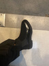 啄木鳥(niǎo)馬丁靴男黑色高幫男士黑色鞋透氣輕便韓版百搭英倫風(fēng)休閑皮鞋男鞋 黑色 薄絨 39 曬單實(shí)拍圖