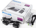 飛利浦（PHILIPS） DCTG192無繩電話機無線座機子母機 辦公家用中文菜單雙免提擴展子機 一拖一黑色 曬單實拍圖