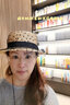 MITHAOL KUSC2023新款草帽女蕾絲網(wǎng)紗波點(diǎn)遮陽(yáng)帽夏季出游太陽(yáng)帽寬檐防曬帽禮帽 米色 生日禮物送女朋友 曬單實(shí)拍圖