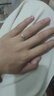 愛情故飾s925銀情侶戒指男女款簡約活口對戒520生日情人節(jié)禮物送女朋友老 JZ017情侶戒指一對 曬單實拍圖