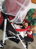 迪马（DM） 婴儿推车可坐可躺超轻便携式手推车折叠避震婴儿车伞车儿童宝宝 普通款-高贵紫 实拍图