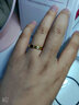 周大福時(shí)鐘愛(ài)心黃金戒指(工費160)13號約4.6g F222351生日禮物 曬單實(shí)拍圖