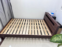 木牛人床雙人床1.8米實(shí)木床板加厚現代簡(jiǎn)約主臥大床極簡(jiǎn)風(fēng)單人床出租房 胡桃色單床【包安裝】 1350mm*2000mm 曬單實(shí)拍圖