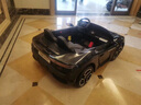 COSCO JUVENI LE瑪莎拉蒂兒童電動(dòng)汽車(chē)四輪玩具車(chē)帶遙控雙人可坐人送小孩生日禮物 烤漆黑 【24v+雙驅+輕音電機】 曬單實(shí)拍圖