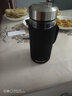 名銳（MINGRUI）大容量雙層玻璃杯男士戶外水杯隔熱杯子隔熱防燙泡茶杯父親節(jié)禮物 600ml【短茶隔】+杯套杯刷 曬單實(shí)拍圖