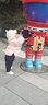 歡喜小熊 兒童羽絨服女寶寶上衣嬰兒保暖冬季外出外套加厚秋冬衣服 粉色 90碼(建議18-24月身高80-90cm) 曬單實(shí)拍圖