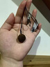 九刀匠越南芽莊奇楠沉香雕刻龍珠吊墜真品沉水老料棋楠珠小掛件小眾項(xiàng)鏈 99分沉水 直徑約17mm*2.4g周長7 曬單實(shí)拍圖