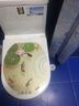吉朵蕓彩色馬桶蓋貼浴室衛(wèi)生間廁所可愛卡通防水貼裝飾貼紙自粘坐便貼畫 荷塘錦鯉33*39cm 曬單實(shí)拍圖