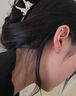Lnieer999足銀養(yǎng)耳洞耳釘女耳骨釘螺絲擰扣男士耳棍歐美設(shè)計感耳棒耳飾 【單只】4mm銀色999足銀啞鈴耳釘 曬單實拍圖