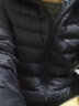 鸭鸭（YAYA）羽绒服男士轻薄短款修身时尚连帽保暖易打理外套简约潮D 黑色连帽 170/M 实拍图
