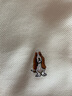 Hush Puppies暇步士女裝夏季純棉刺繡V領(lǐng)POLO衫 118白色 S 曬單實拍圖