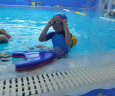 阿瑞娜arena儿童泳镜 日本进口高清防雾防水大框舒适温泉海边游泳眼镜 男孩女孩通用游泳镜AGL5100J-BLU蓝 实拍图