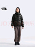 北面（The North Face）羽絨服女700蓬鵝絨Puffy風(fēng)帽可拆卸肩帶系統(tǒng)戶外秋冬上新|89YN JK3/宇宙黑 L 曬單實拍圖