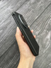 樂比億oppo find n5手機殼新款oppofind n5折疊屏保護套hh中軸鉸鏈真皮全包oppo findn5超薄防摔高級外殼 高清款【暮紫色】頭層牛皮*鉸鏈全包 曬單實拍圖