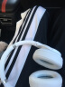 联想（Lenovo）TH40白灰色 头戴式ANC主动降噪蓝牙耳机 无线音乐网课 游戏电竞电脑耳麦 【蓝牙+有线两用】 实拍图