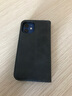 iCoverCase 蘋(píng)果12手機殼iphone12promax保護套mini翻蓋防摔皮套 蘋(píng)果12mini黑色【強磁吸附】 曬單實(shí)拍圖