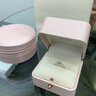 鉆石世家自在·翩翩起舞18K金鉆戒六爪鉆石戒指結(jié)婚戒指 生日紀(jì)念日禮物 13號 曬單實(shí)拍圖