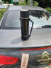 富光大容量保溫壺戶(hù)外便攜水壺家用車(chē)載熱水瓶車(chē)載旅行不銹鋼水杯子 黑色 1200ml 曬單實(shí)拍圖