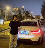 新交規(guī)車牌架框碳纖維紋理汽車號碼牌邊框鋁合金牌照托新能源用品 適配于寶馬M標(biāo)【藍牌車用】 碳纖紋一對裝 曬單實拍圖