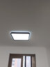 新中式客廳吸頂燈胡桃色led簡約臥室燈餐廳超薄實(shí)木燈具廣東中山 方形50*50厘米 三色變光72W 曬單實(shí)拍圖