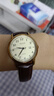 聚利時(shí)（Julius）手表女時(shí)尚日歷窗情學(xué)生考試防水休閑女士手表508 咖色LC 曬單實(shí)拍圖