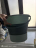 本迪17L大号折叠水桶车载户外储水桶钓鱼桶旅行洗车桶家用泡脚桶绿色 实拍图