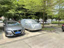 速馳（Suchi）適用東風(fēng)風(fēng)光580車(chē)衣全車(chē)罩通用遮陽(yáng)隔熱防曬防雨防雪霜四季加厚 銀色【平紋鋁膜款】升級(jí)加厚-遮陽(yáng)防曬防雨雪隔熱防塵 曬單實(shí)拍圖