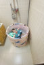 劳可里尼（NOCOLLINY）婴儿洗澡盆可折叠游泳桶 宝宝游泳池儿童洗澡家用可坐可躺泡澡桶 【免安装-游泳桶】超大号丨粉 实拍图