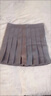 GOCHIEI夏季張元英同款百褶裙半身裙女防走光韓版a字高腰百搭短裙學(xué)院風(fēng) 灰色[抗皺] M建議90-100斤 曬單實(shí)拍圖