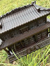 壽仙居黑檀木骨灰盒實(shí)木家園宮殿款壽盒男女款墓地遷墳骨灰防潮防腐保護盒殯葬喪葬安葬下葬用品包郵 【黑檀木】福仙宮通用款 曬單實(shí)拍圖