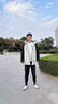 波司登（BOSIDENG）【反季】冬季羽絨服男短款連帽加厚新國標(biāo)90絨商場同款寬松外套 鏡潭綠/黑色4753/8056475A M 175/96A 曬單實拍圖
