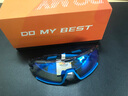 高特（OUTDO）騎行眼鏡男女戶(hù)外自行車(chē)太陽(yáng)鏡登山防曬公路車(chē)護目鏡偏光防風(fēng)墨鏡 變色款GT67016-C026透明灰框藍膜 曬單實(shí)拍圖