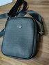 鱷魚(yú)恤年貨節禮物單肩包男士包斜挎包商務(wù)運動(dòng)休閑包包包出差 暗夜黑 曬單實(shí)拍圖