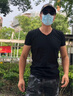 伽維德（JIAWEIDE）純色短袖T恤男V領(lǐng)夏季新款韓版男士T恤修身運(yùn)動(dòng)打底衫大碼男裝 白色V領(lǐng) XL(體重130-145斤) 曬單實(shí)拍圖