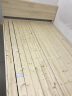 维特巴哈床双人床现代简约实木床北欧简易卧室大床家用成人婚床 实木床【清漆色】+8厘米3E硬棕垫 1.5*2米 实拍图