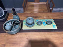 千絲家 陶瓷茶盤創(chuàng)意速干吸水小型家用輕奢托盤瀝水茶臺 千里江山吸水干泡盤 曬單實拍圖