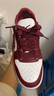 回力板鞋中式秀禾服婚鞋女厚底運動(dòng)休閑aj結婚鞋子女紅色新娘鞋 酒紅色【新娘鞋】 38 曬單實(shí)拍圖