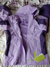 BRELRMON風(fēng)衣外套情侶款單層沖鋒衣防風(fēng)登山服春秋工裝夾克薄款連帽運動(dòng)服 1858紫色-女 M 曬單實(shí)拍圖