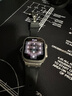 柯比特蘋果S10手表表帶iwatch9愛馬仕同款applewatch10氟橡膠kilim折疊扣ultra2夏s8s7se運動男女款防水 黑色—氟橡膠折疊扣 49mm【適用Ultra/Ultra2】 曬單實拍圖