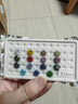 15種顏色鋯石組合 4~10mm 5A圓形超閃diy合成立方氧化鋯 人造寶石 10毫米(一套，15色各一粒) 曬單實(shí)拍圖