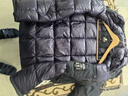 君羽戶(hù)外羽絨服男中長(cháng)款800蓬白鵝絨連帽加厚防水鵝絨服G52177 深藍色 XL （推薦156-170斤） 曬單實(shí)拍圖