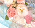 花開(kāi)戀ins花束鮮花速遞同城配送女友玫瑰花生日混搭花束表白老婆教師節 【如玥】粉雪山藍色繡球混搭 曬單實(shí)拍圖