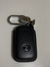 瑪趣適用于雷克薩斯rx300/200t nx200 300h lx570汽車(chē)鑰匙包套扣真皮 黑色-【鑰匙套+金屬扣】 曬單實(shí)拍圖