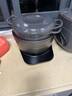VERMICULAR【一灶雙鍋】唯米樂日本進(jìn)口 多功能鍋料理鍋ih電磁灶琺瑯鑄鐵電飯鍋低溫慢煮多用途鍋分體電飯煲 3.7L 太空灰電子鍋套裝 白色內(nèi)鍋 曬單實(shí)拍圖