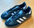 adidas Originals阿迪三葉草2023中性SAMBA OG三葉草系列休閑鞋 B75807 37 曬單實(shí)拍圖